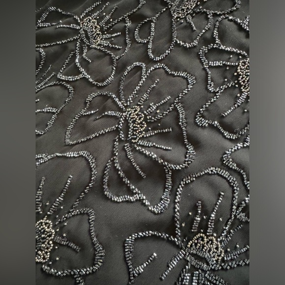 Parker Black Sequin Gown - Picture 8 of 11